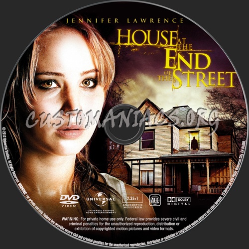 House at the End of the Street dvd label