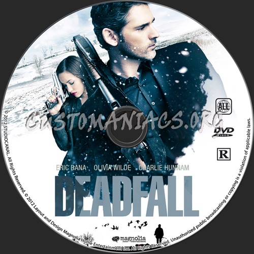 Deadfall dvd label