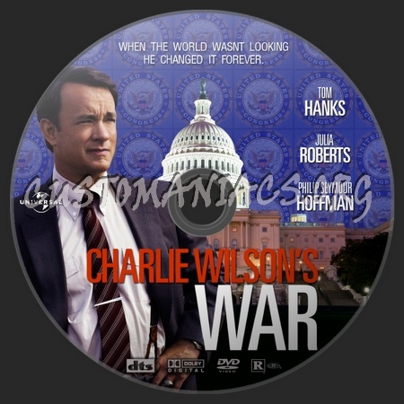 Charlie Wilson's War dvd label