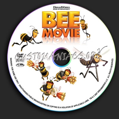 Bee Movie dvd label