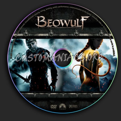 Beowulf dvd label