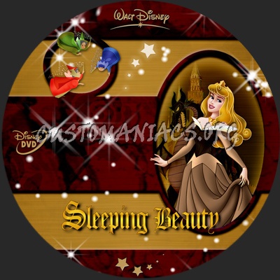 Sleeping Beauty dvd label