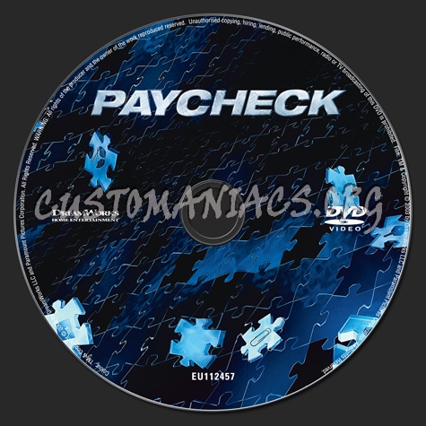 Paycheck dvd label