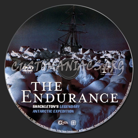 The Endurance dvd label