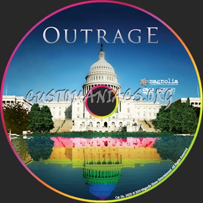 Outrage dvd label