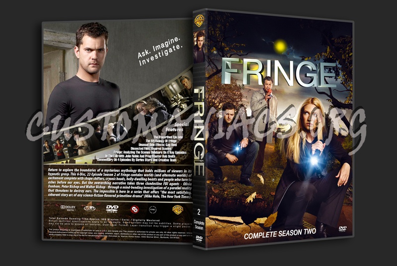 Fringe Season Two dvd cover