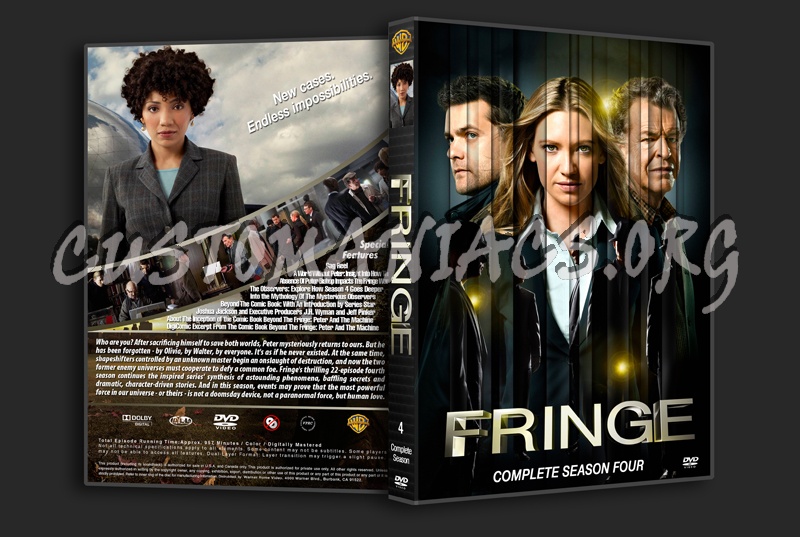 Fringe Season Four dvd cover