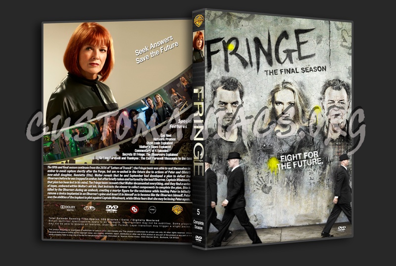 Fringe Season Five dvd cover