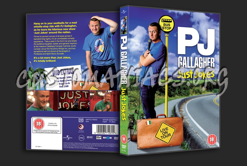 PJ Gallagher Just Jokes dvd cover