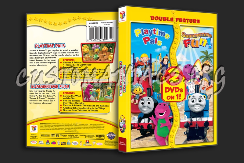 Playtime Pals / Summertime Fun! dvd cover