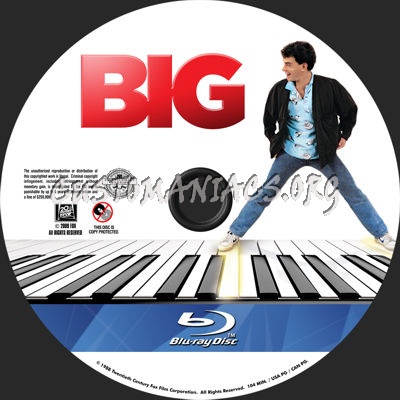 Big blu-ray label