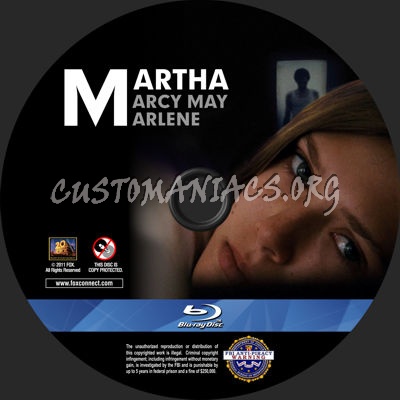 Martha Marcy May Marlene blu-ray label