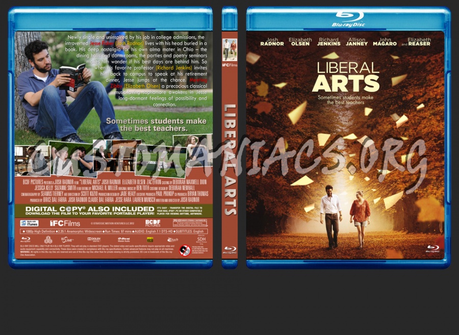 Liberal Arts blu-ray cover