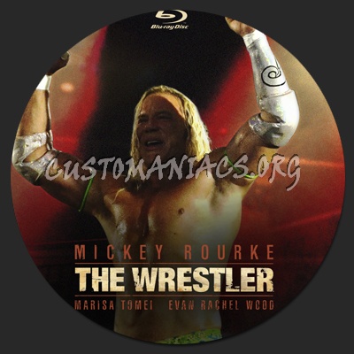 The Wrestler blu-ray label