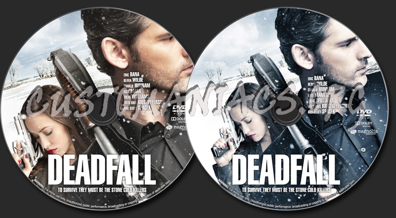 Deadfall dvd label