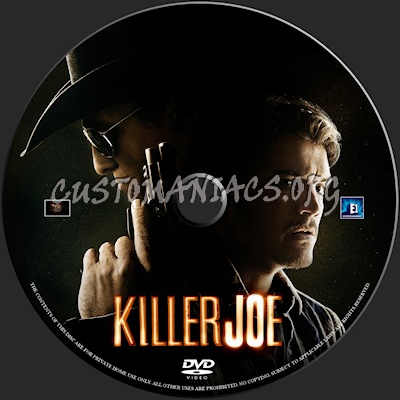 Killer Joe dvd label