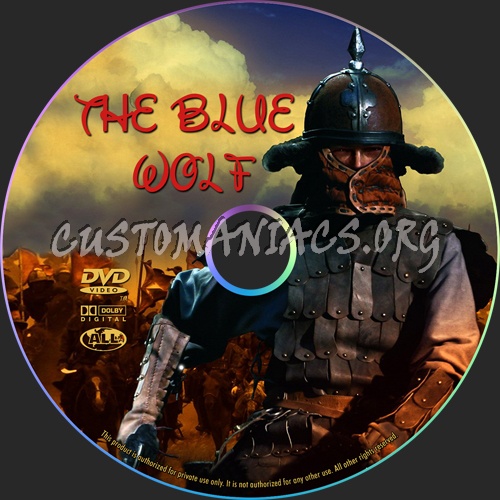 The Blue Wolf dvd label