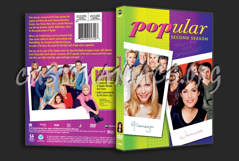 Popular Season 2 dvd cover