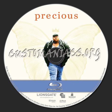 Precious blu-ray label