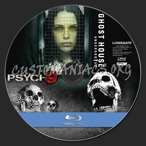 Psych 9 blu-ray label