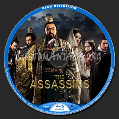 The Assassins blu-ray label