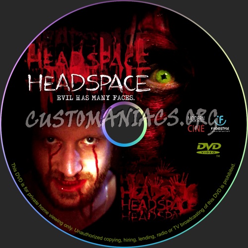 Headspace dvd label