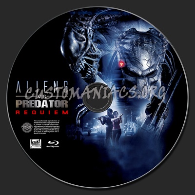 Alien vs Predator Requiem blu-ray label - DVD Covers & Labels by ...