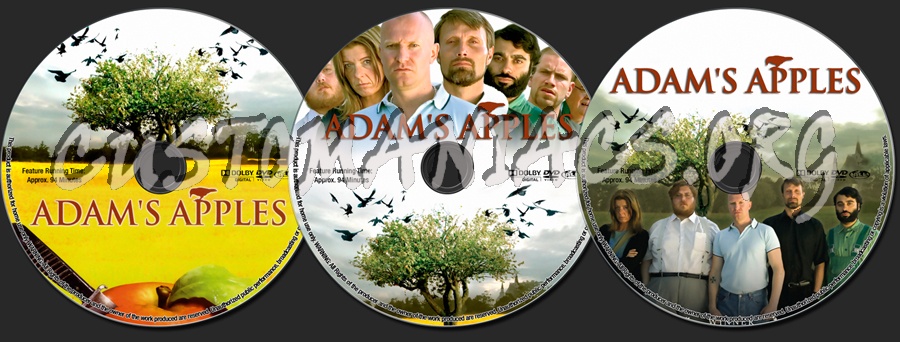 Adam's Apples dvd label