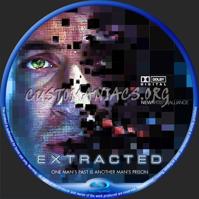 Extracted (2012) blu-ray label