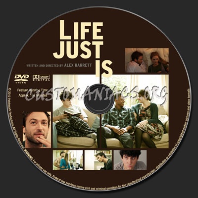 Life Just Is dvd label