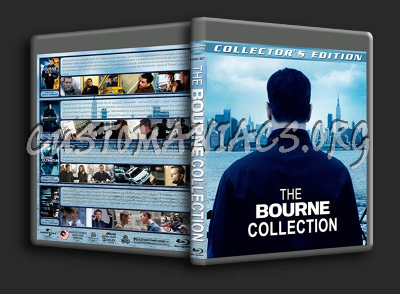 The Bourne Collection blu-ray cover