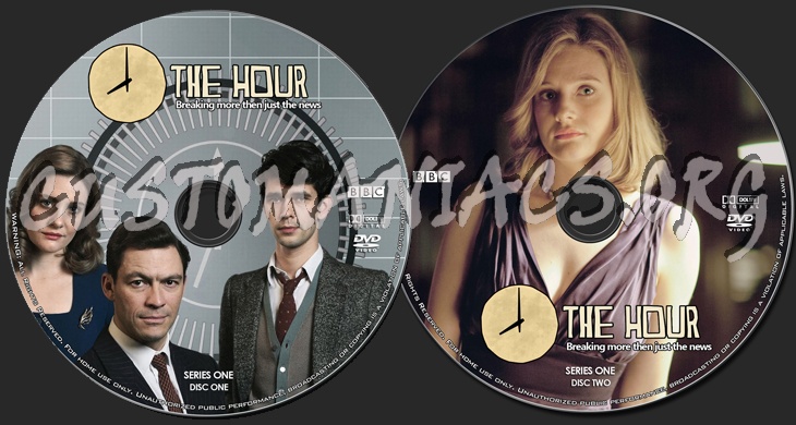 The Hour - Season 1 dvd label