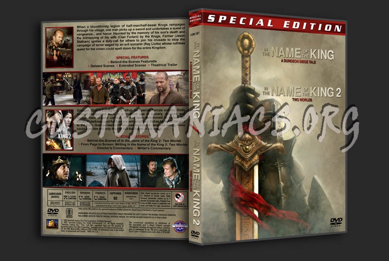 In the Name of the King Double dvd cover