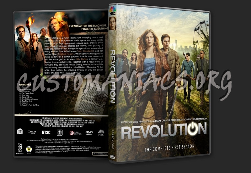 Revolution Season 1 dvd cover