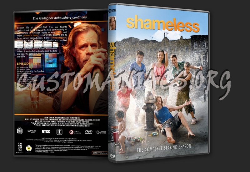 Shameless U.S. dvd cover