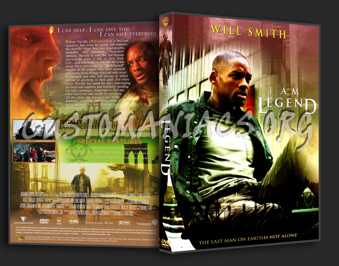 I Am Legend dvd cover