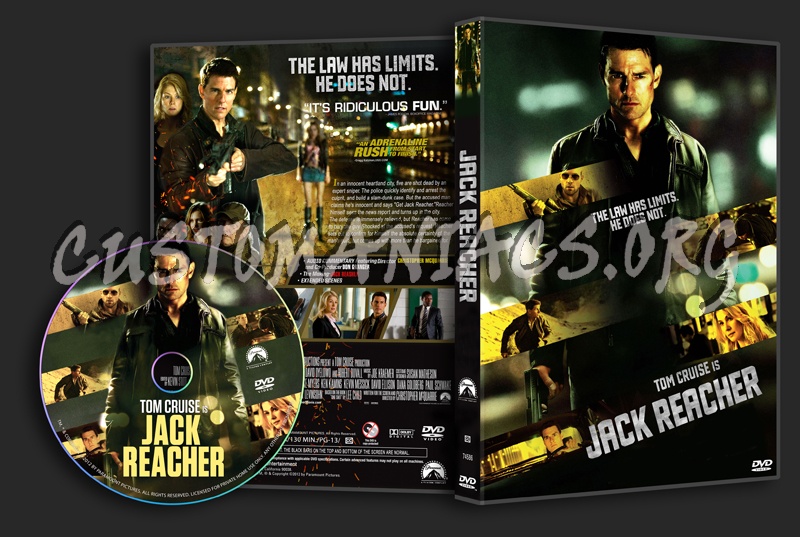 Jack Reacher dvd cover