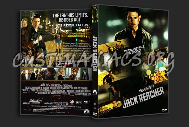 Jack Reacher dvd cover