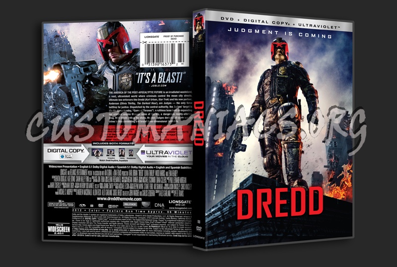 Dredd dvd cover