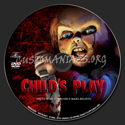 Child's Play dvd label