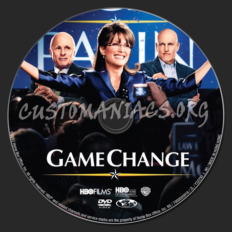 Game Change dvd label