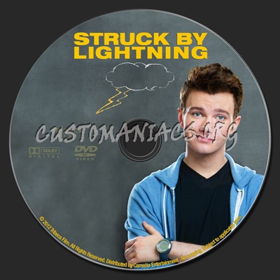 Struck By Lightning dvd label