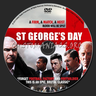 St George's Day dvd label