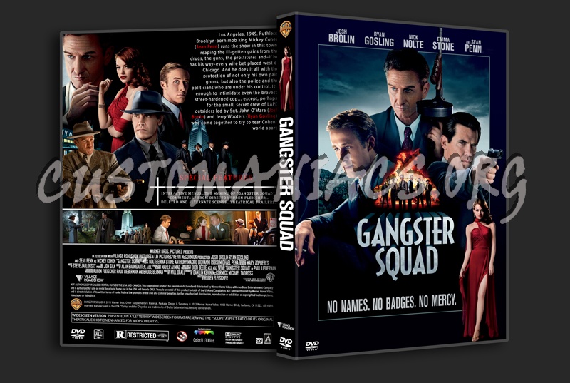 Gangster Squad dvd cover