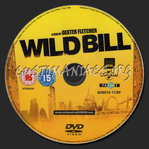 Wild Bill dvd label