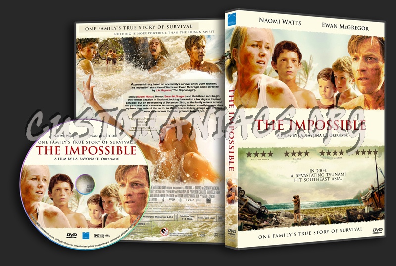 The Impossible dvd cover