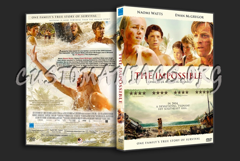 The Impossible dvd cover