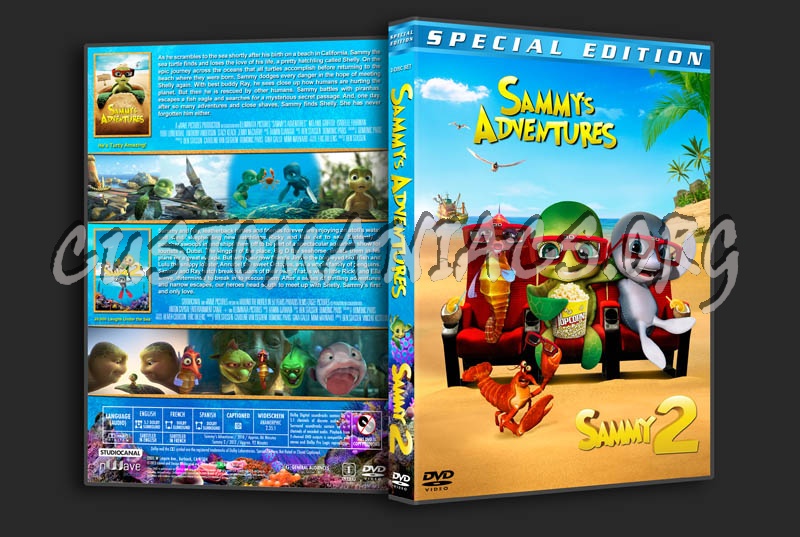 Sammy's Adventures Double Feature dvd cover