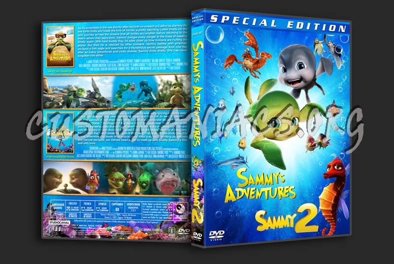 Sammy's Adventures Double Feature dvd cover