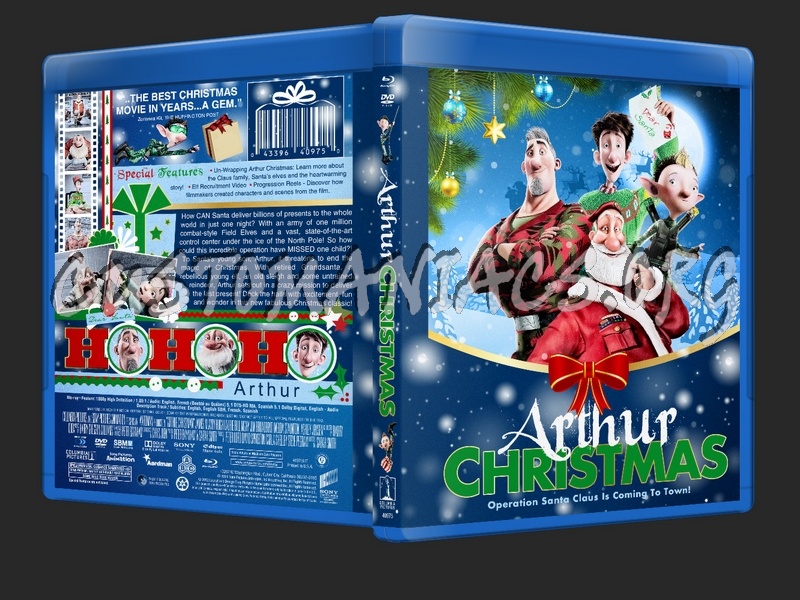 Arthur Christmas blu-ray cover